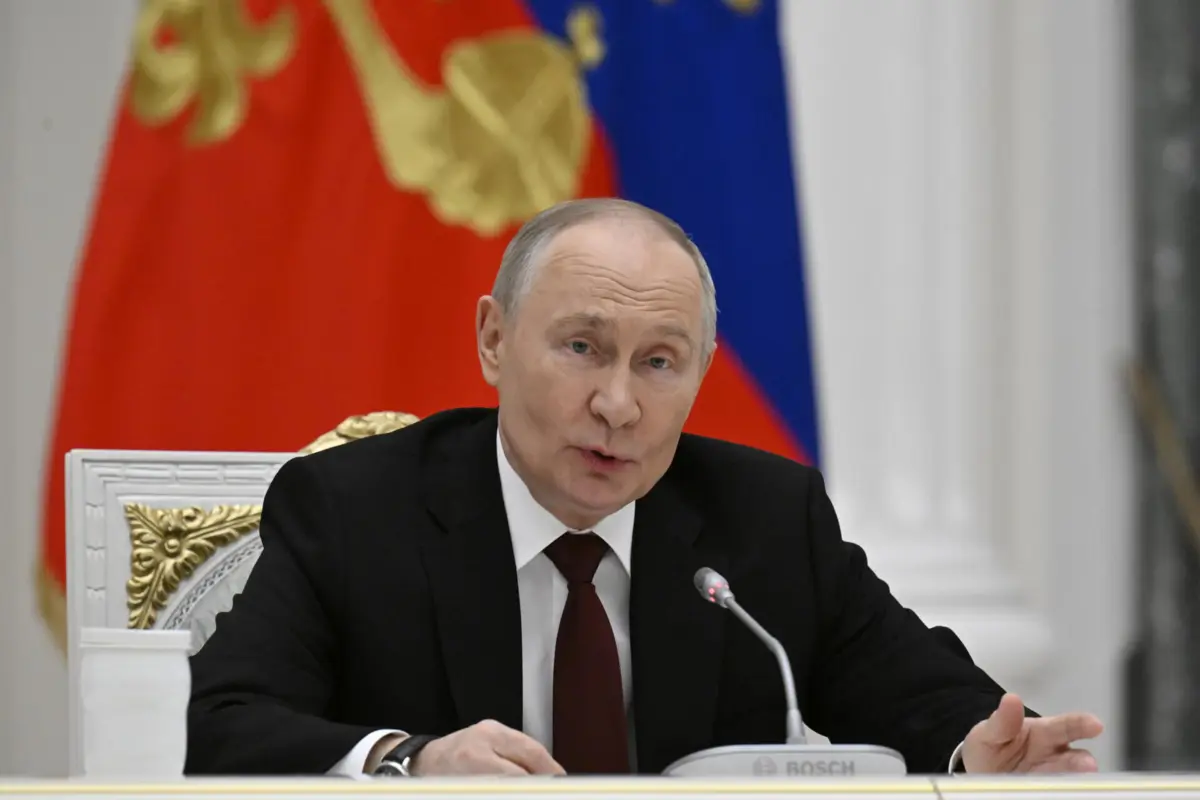 Vladimir Putin, presidente da Rússia