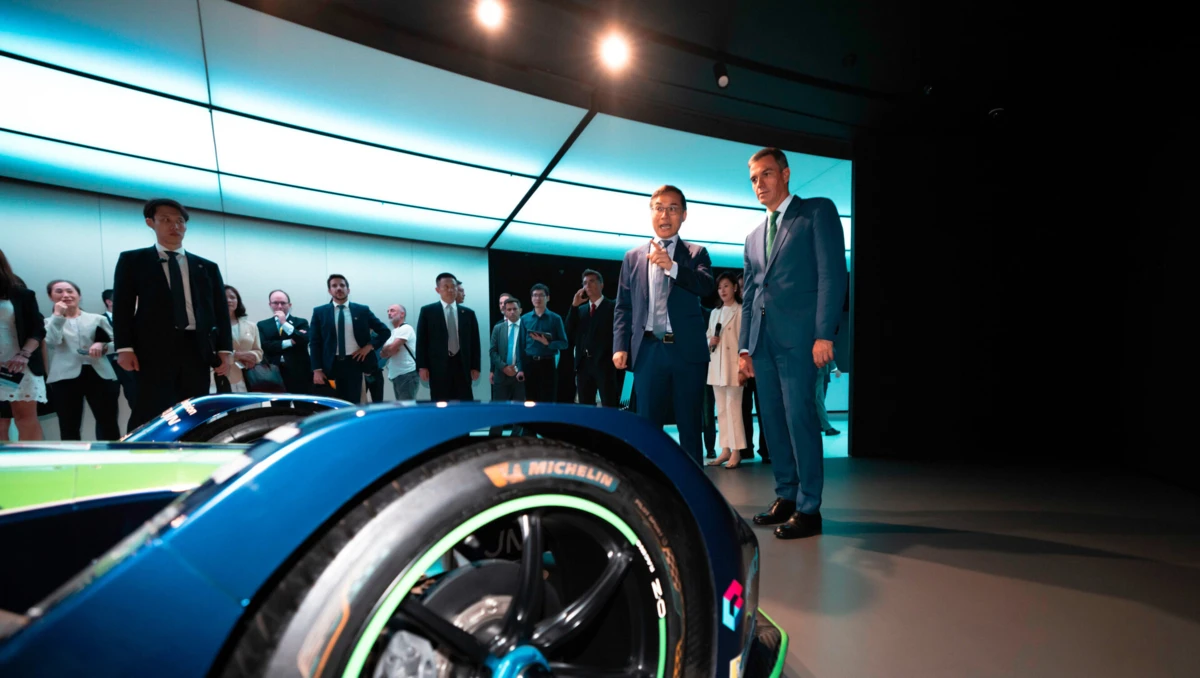 Pedro Sámchez na China