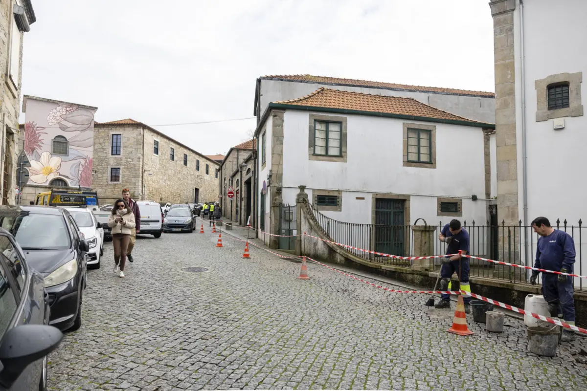 Câmara de Gaia está a instalar pilaretes nas bermas para "combater o estacionamento ilegal"