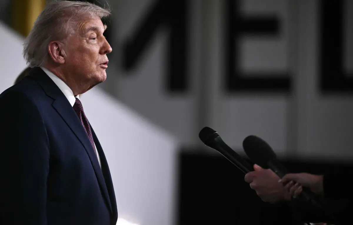 O presidente dos EUA, Donald Trump