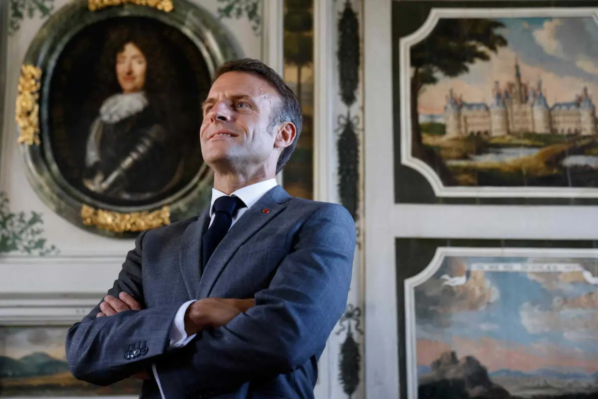 O presidente francês, Emmanuel Macron