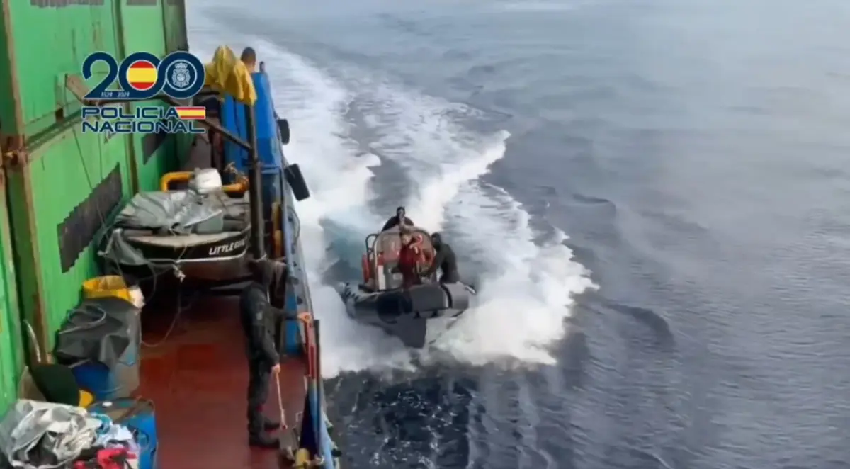 Navio dirigia-se para Vigo