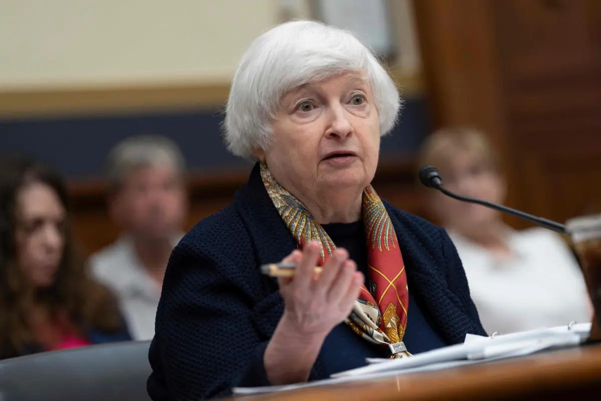A secretária do Tesouro norte-americana, Janet Yellen