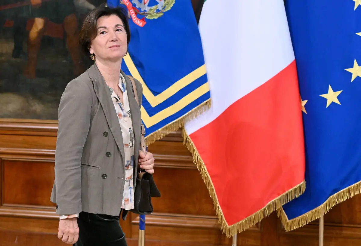 A ministra da Família italiana, Eugenia Roccell