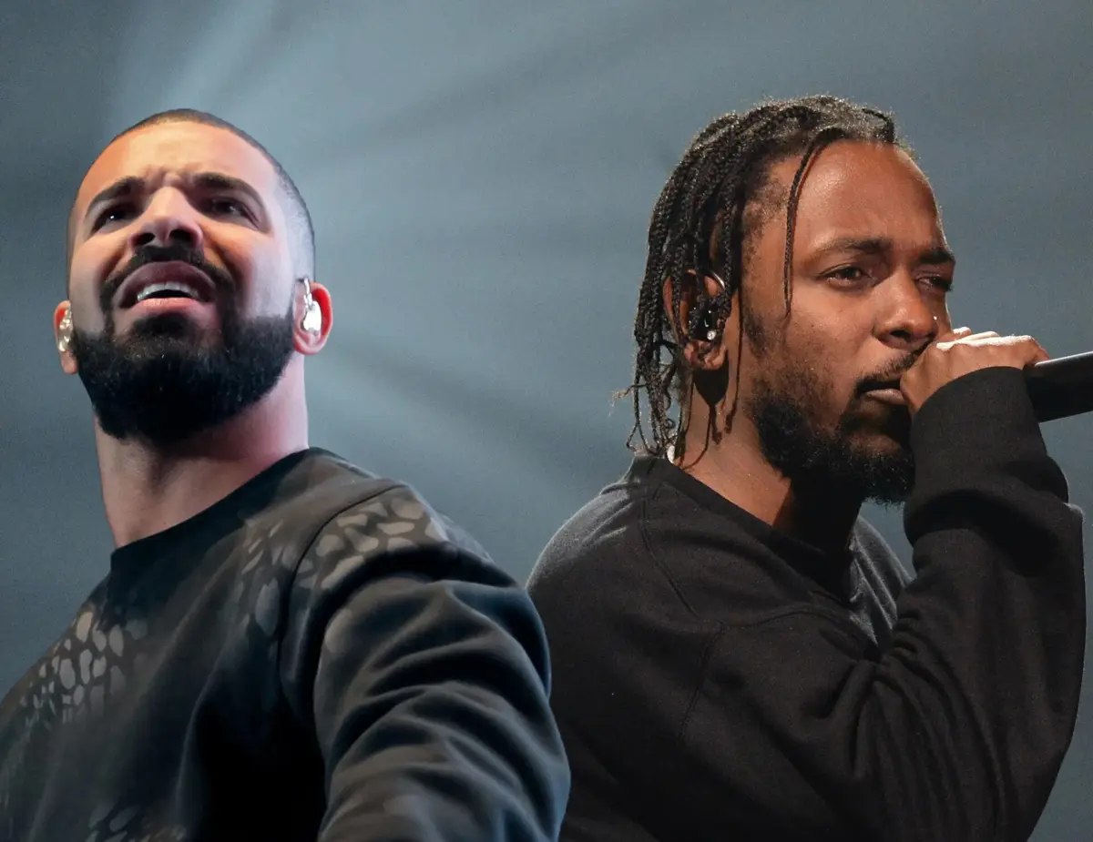 Duelo de rappers: Drake e Kendrick Lamar estão "pegados" desde o verão.