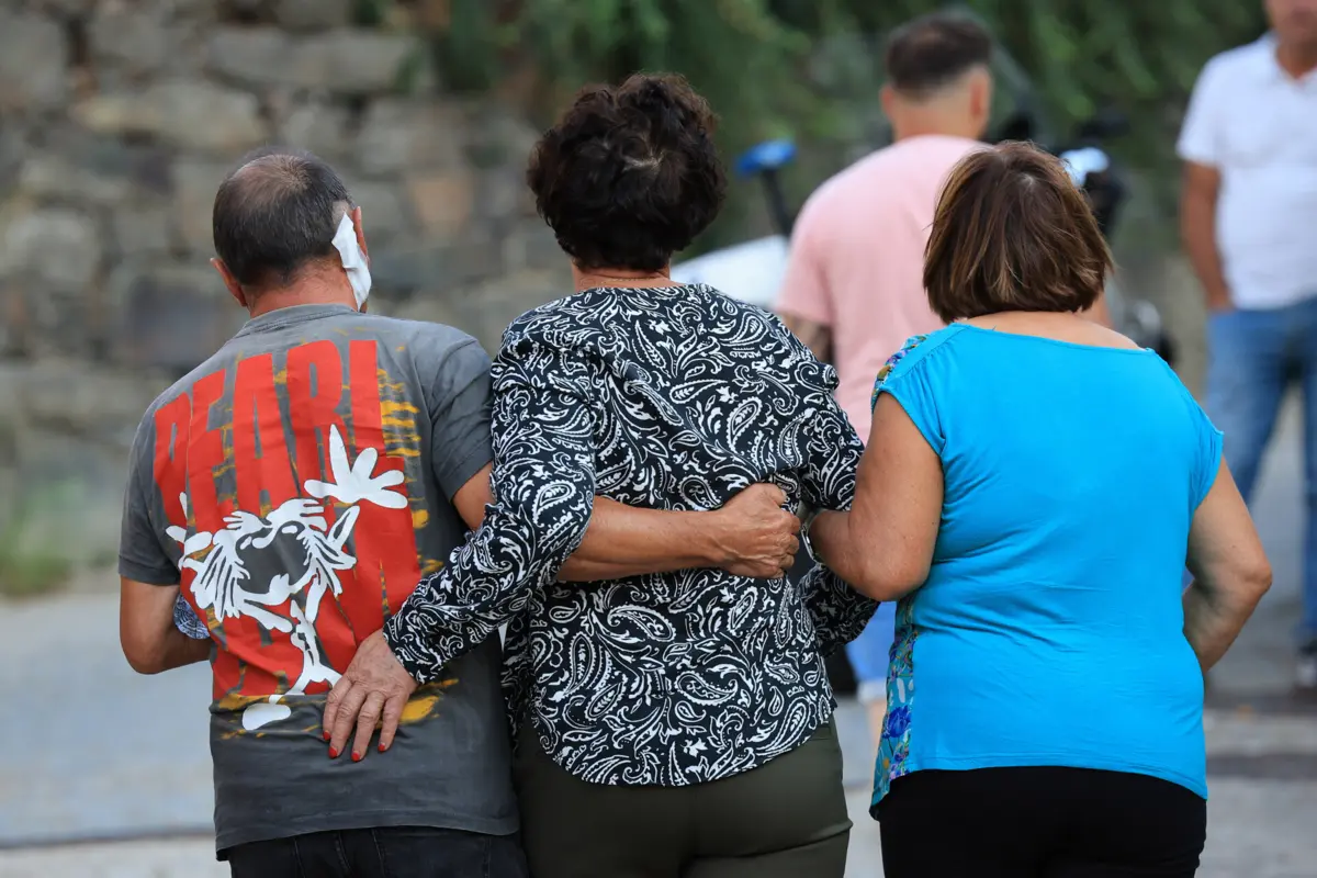 Familiares dos militares receberam apoio psicológico no local do acidente