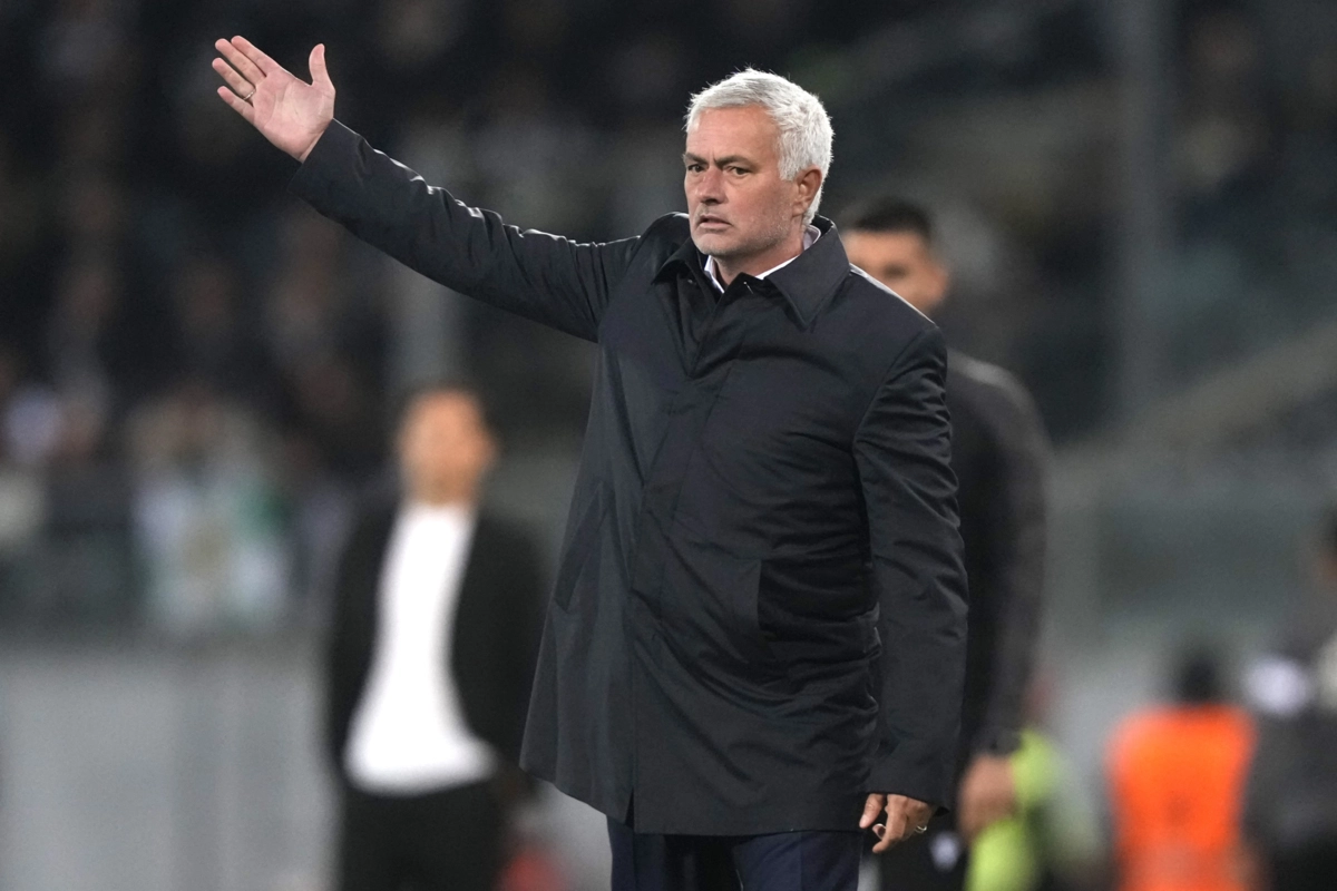 José Mourinho, treinador do Benfica