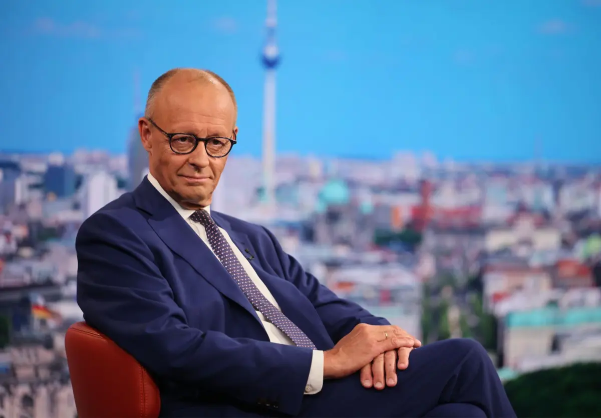 O chanceler alemão, Friedrich Merz