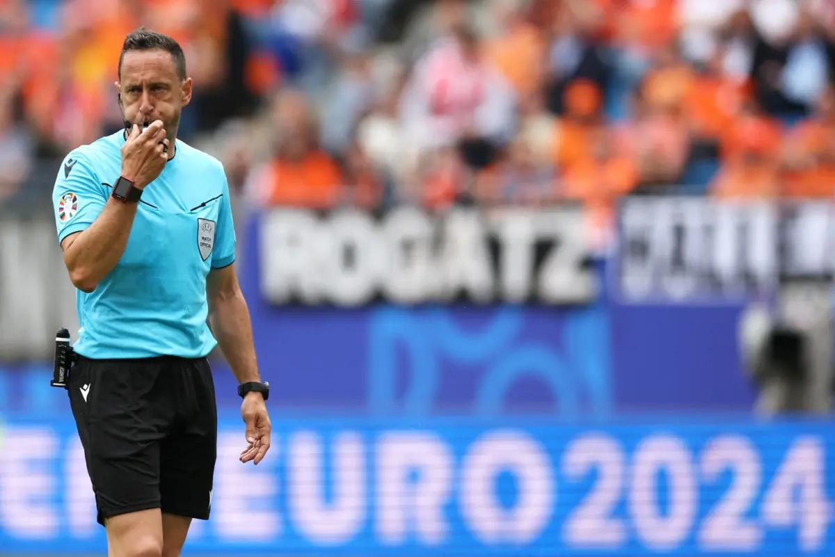 Artur Soares Dias apitou três jogos no Euro 2024