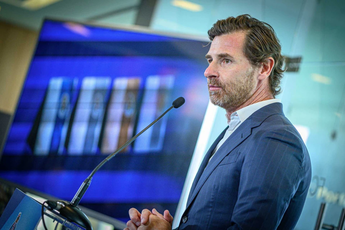 O presidente do F. C. Porto, André Villas-Boas