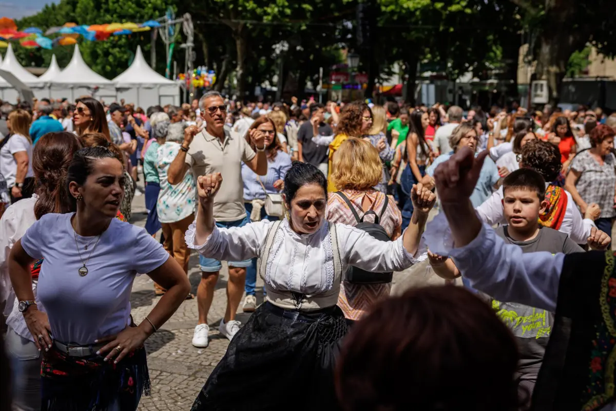 Alegria invadiu Praça de Santo António, em Vila Verde