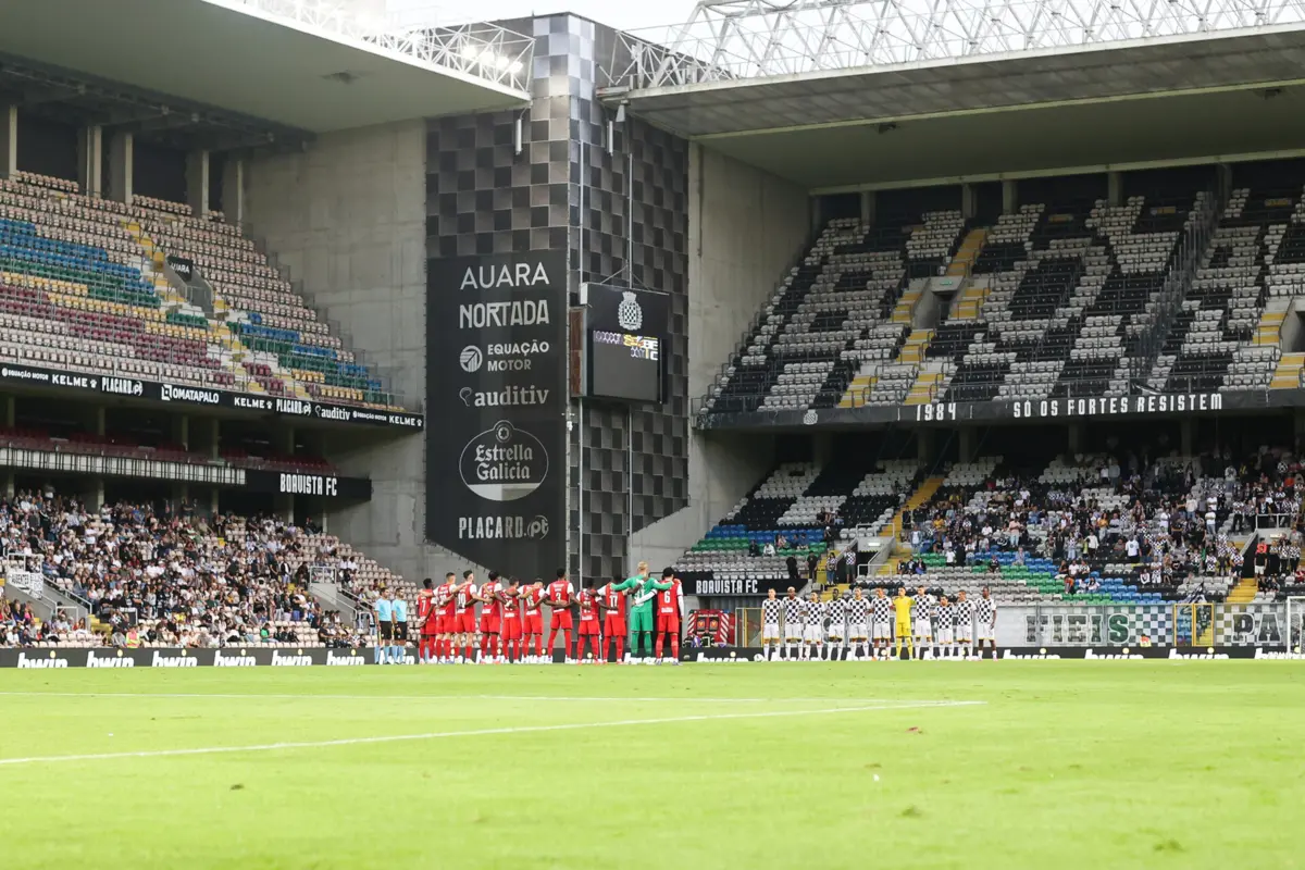 O Estádio do Bessa foi palco do empate entre Boavista e Estoril