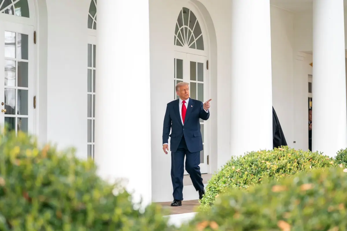 O presidente dos EUA, Donald Trump