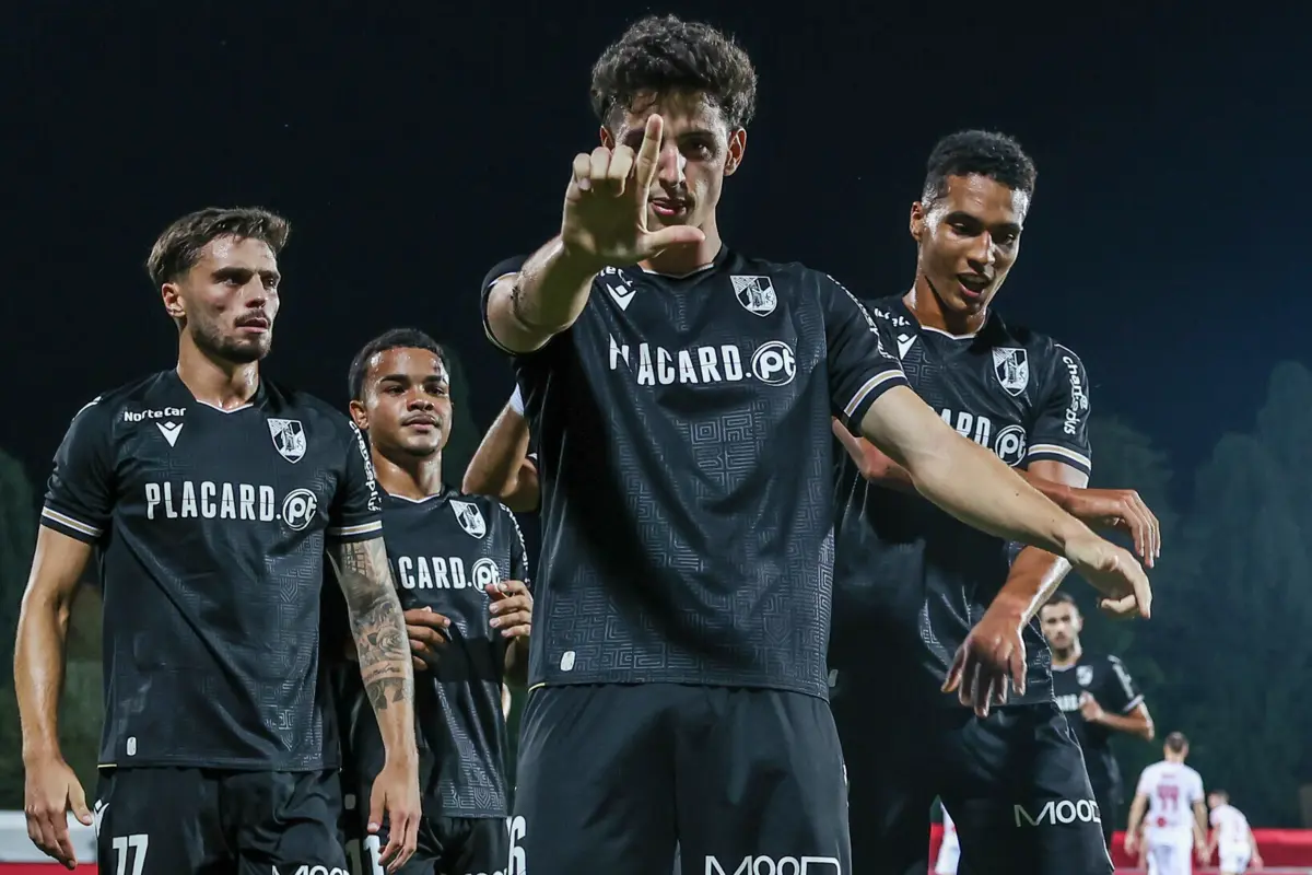 Manu marcou o primeiro golo do Vitória de Guimarães em Mostar
