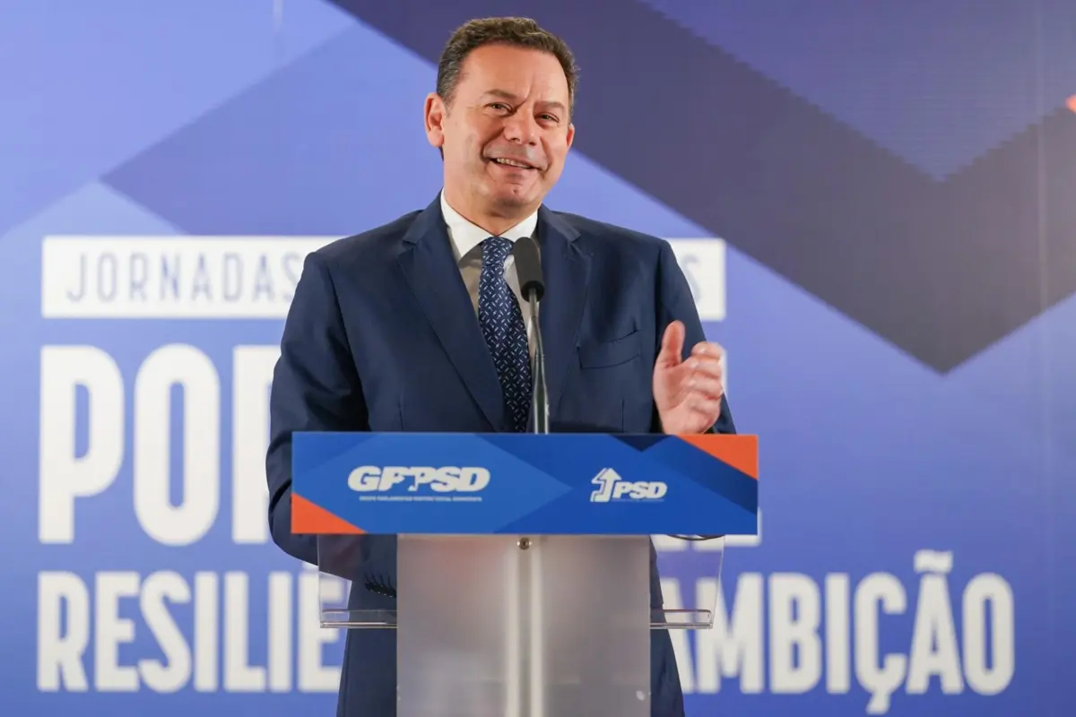 O presidente do PSD e primeiro-ministro Luís Montenegro