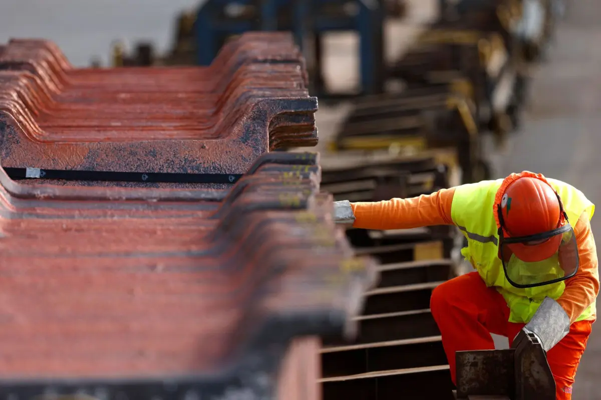 Os preços do cobre atingiram níveis recordes este ano