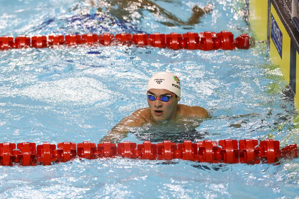 Diogo Ribeiro não conseguiu uma marca nos 16 melhores tempos