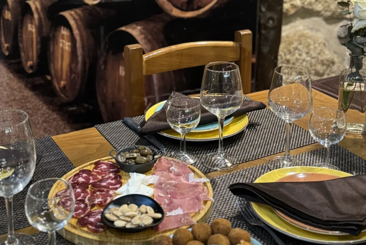 O restaurante O Lagar.