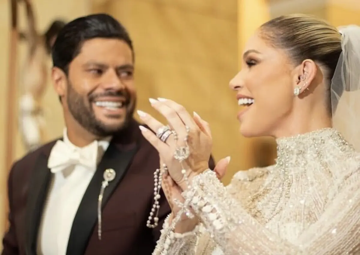 Imagem de contexto do artigo Hulk casa pela Igreja com sobrinha da ex-mulher sem presença dos filhos mais velhos