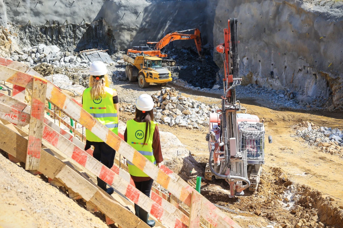 Obras da Linha Rubi estão em curso