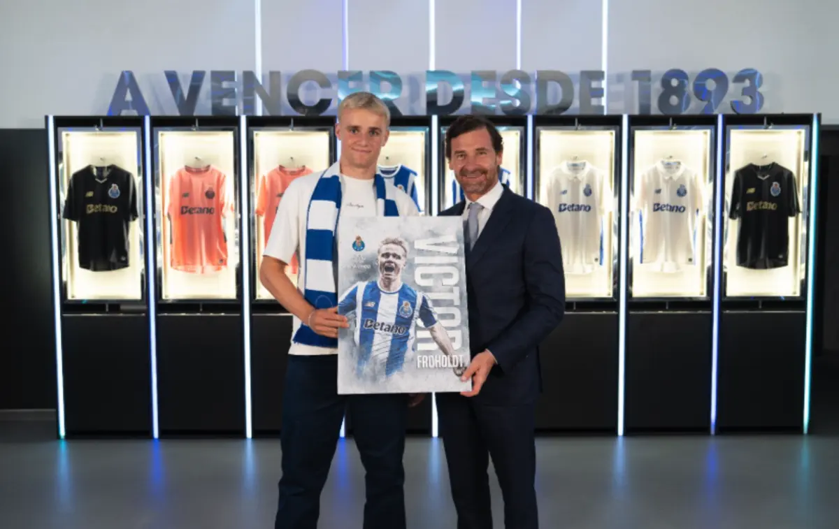 Victor Froholdt é o primeiro jogador dinamarquês na história do F. C. Porto