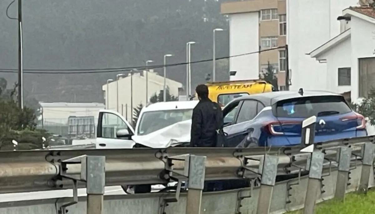 Feridos foram levados para o Hospital S. Sebastião