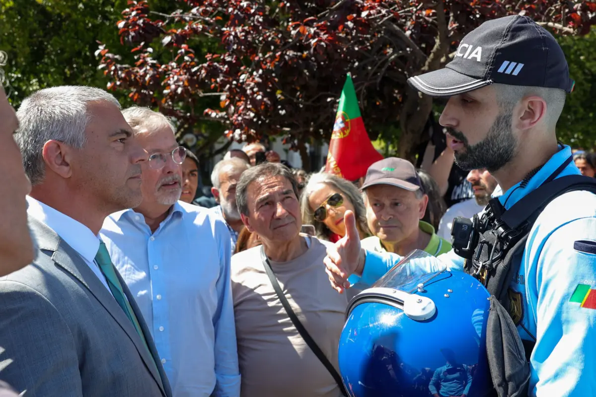 A PSP identificou Rui Fonseca e Castro como sendo o promotor da iniciativa