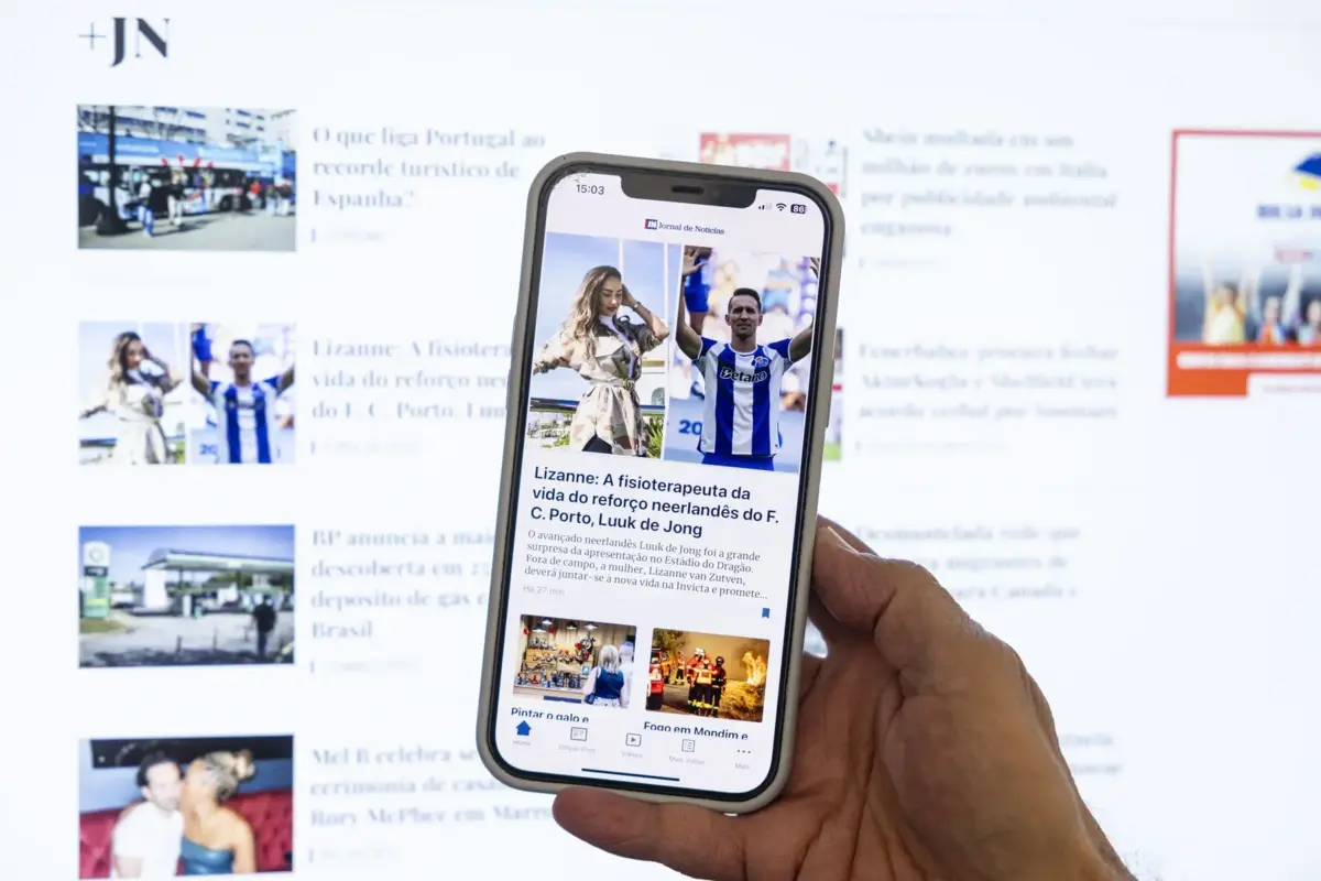 Nova aplicação do Jornal de Notícias para telemóveis