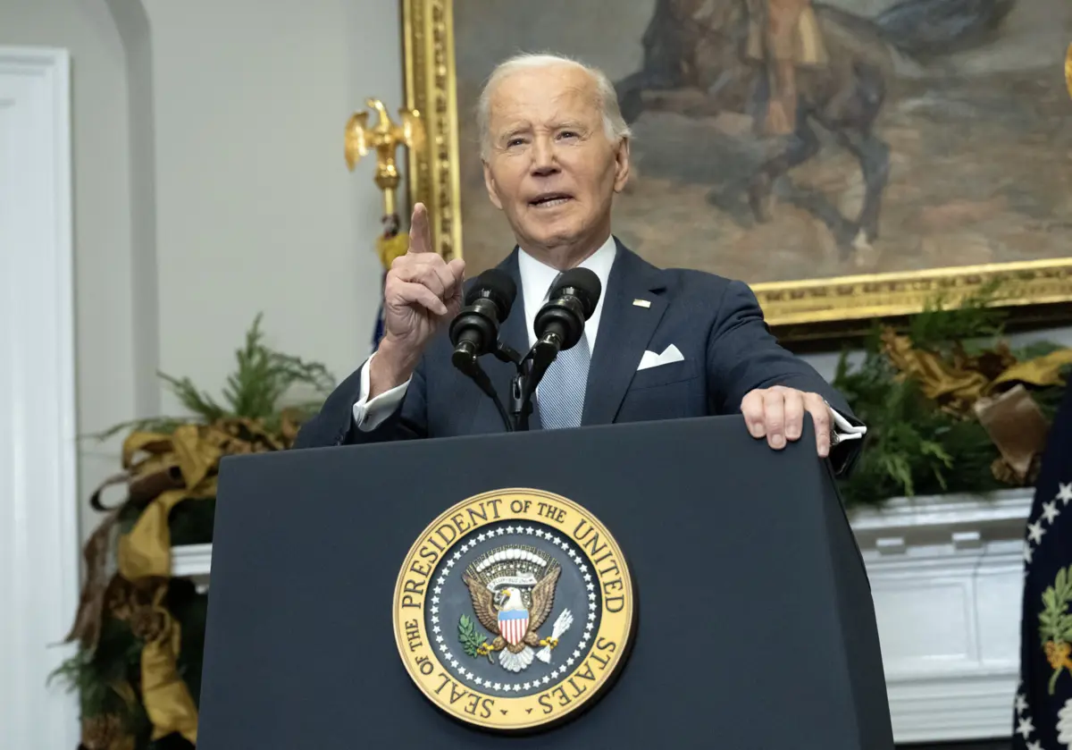 Joe Biden fez declaração na Casa Branca