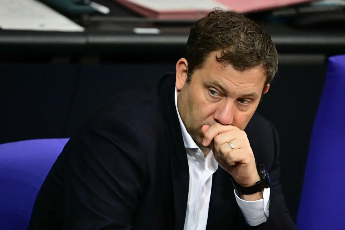 Lars Klingbeil, ministro das Finanças e vice-chanceler da Alemanha