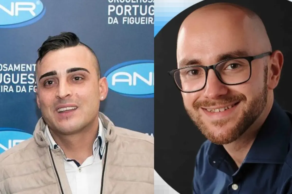 Alberto Costa ( à esquerda) e David Lopes morreram no acidente