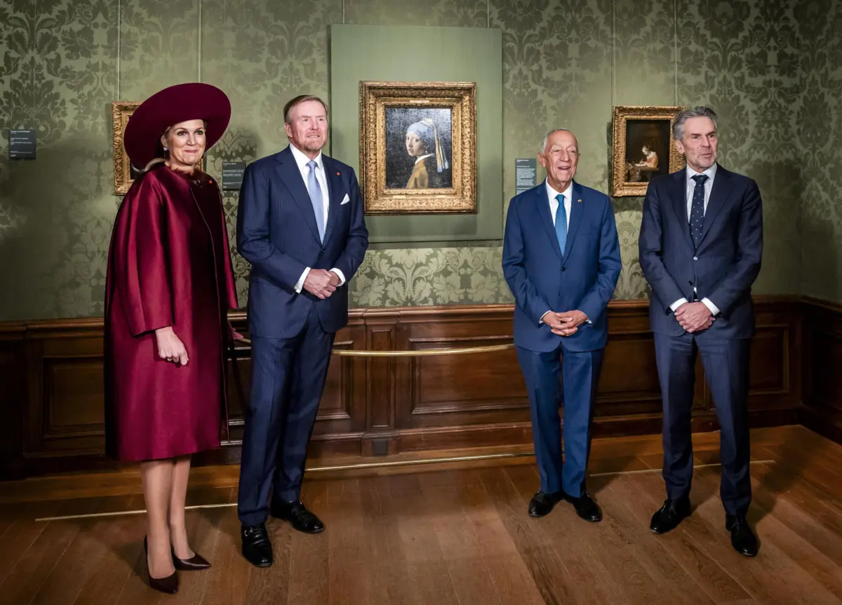 Marcelo Rebelo de Sousa em visita oficial nos Países Baixos