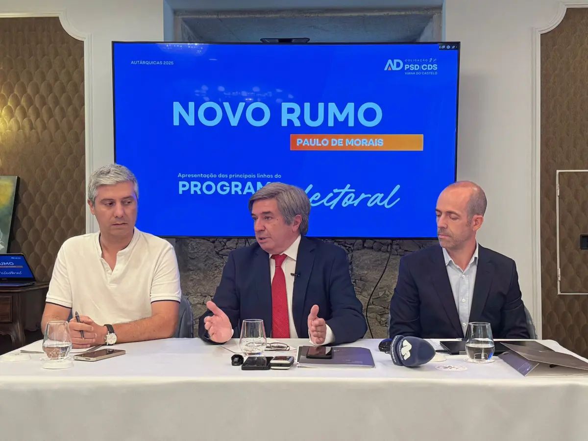 Paulo de Morais apresentou o seu programa eleitoral para as Autárquicas em Viana
