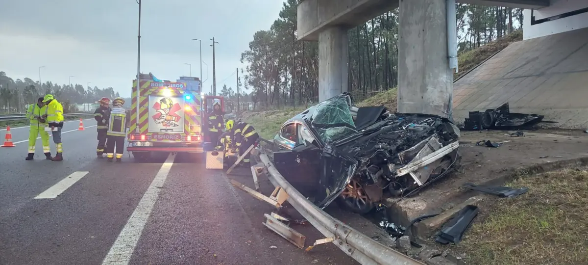 Imagem de contexto do artigo Ferido com gravidade em despiste na A29
