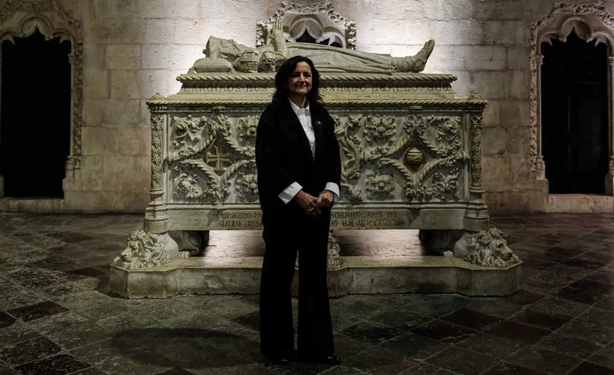 Ministra da Cultura, Dalila Rodrigues nos Jerónimos