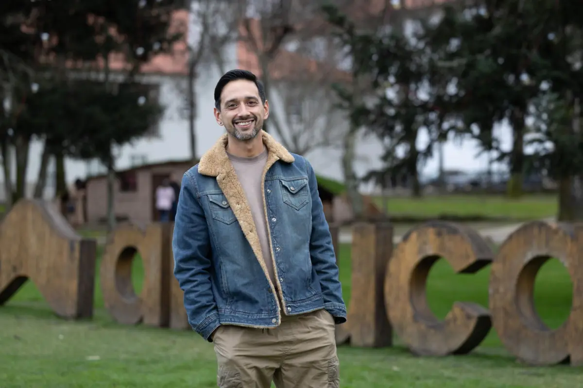 Julio Gomez, imigrante venezuelano, vive em Arouca