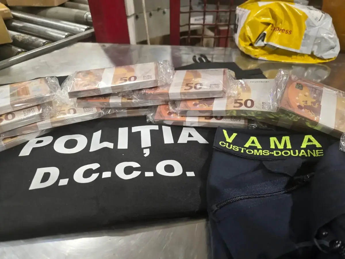 Dinheiro falso apreendido na operação da Europol