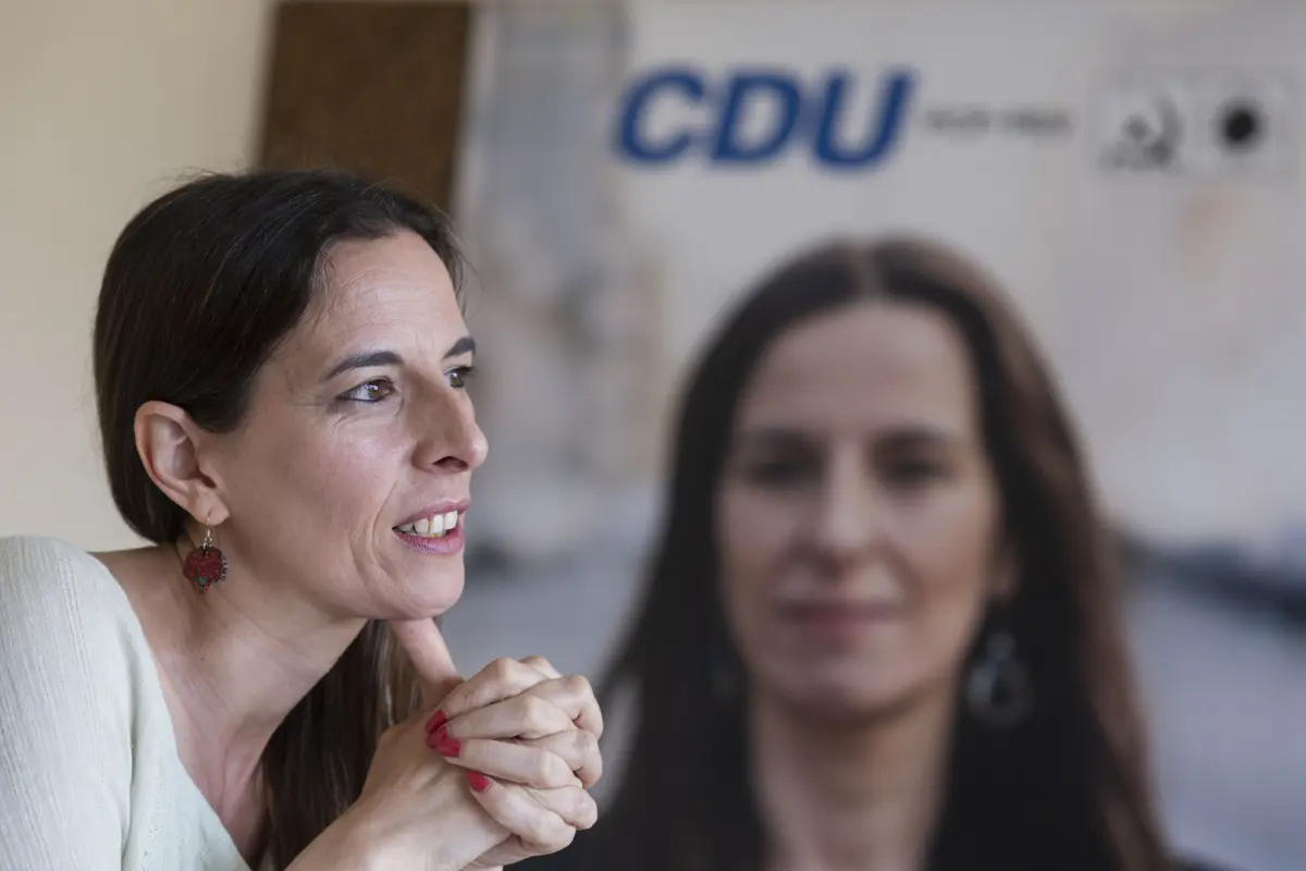 Candidata da CDU à Câmara do Porto, Diana Ferreira, quer reindustrializar a cidade e reforçar a habitação pública