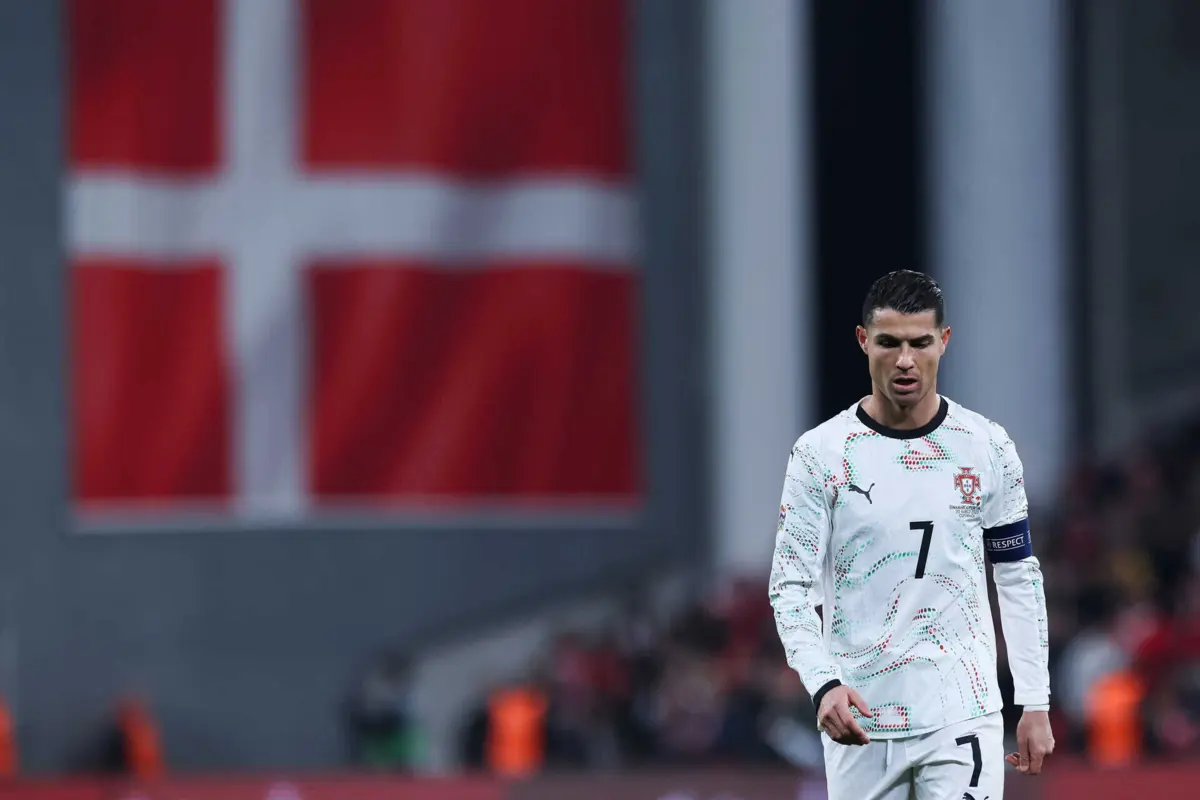 Ronaldo não brilhou em Copenhaga