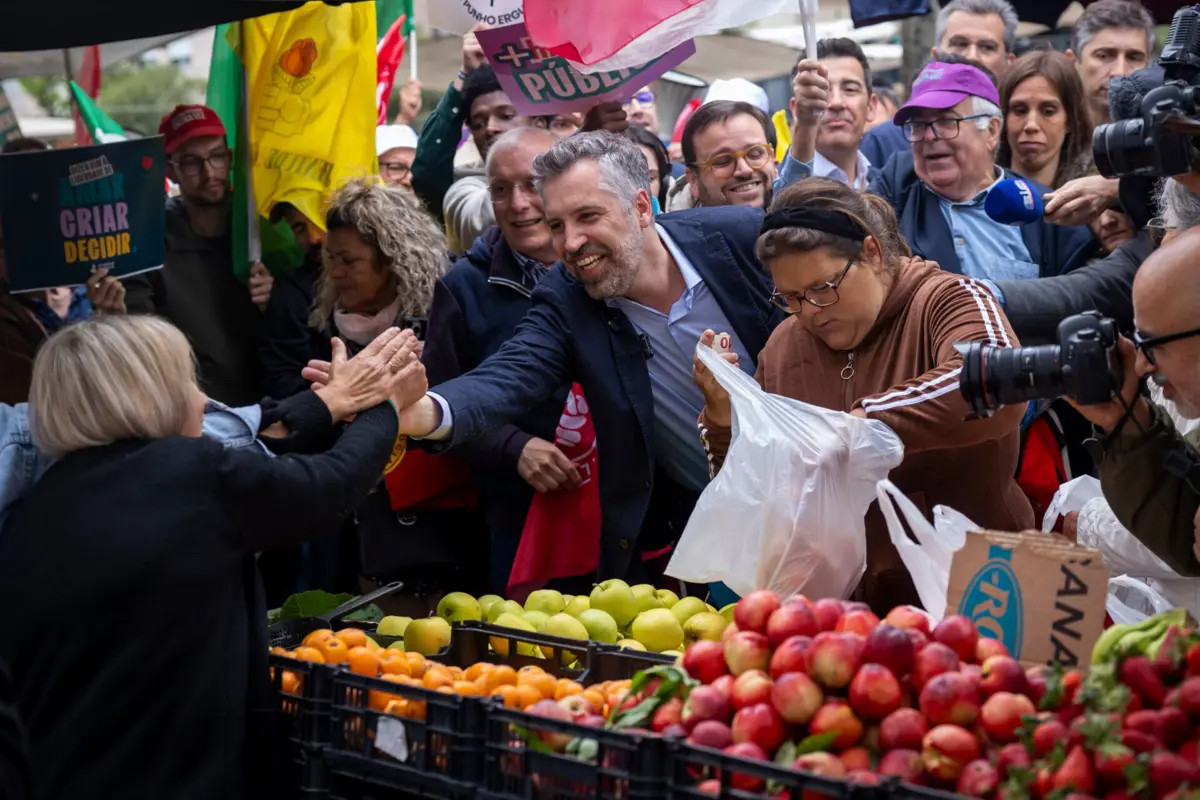 Para Pedro Nuno Santos, a campanha do PS está em crescendo