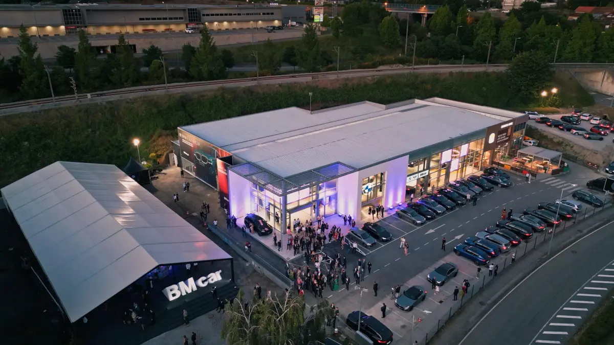 Novas instalações da BMcar em Guimarães.