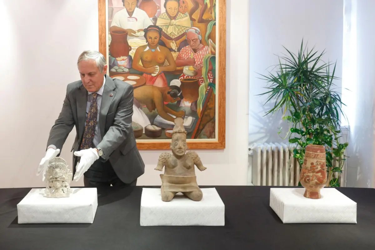 Imagem de contexto do artigo Peças pré-hispânicas devolvidas ao México encontradas "por acaso" à venda por valores baixos