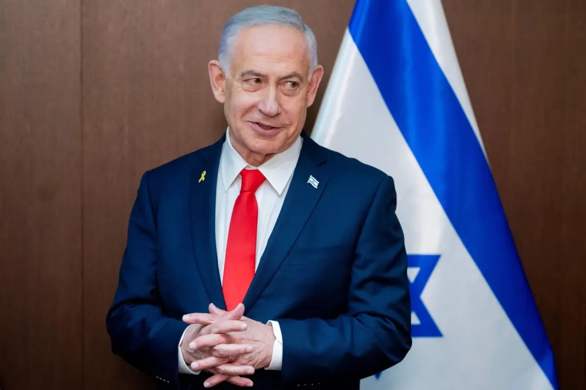O primeiro-ministro israelita Benjamin Netanyahu