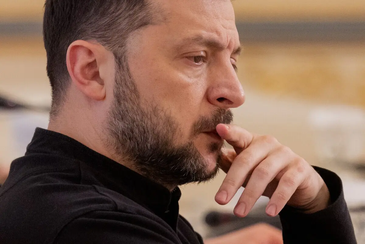 Volodymyr Zelensky, presidente da Ucrânia