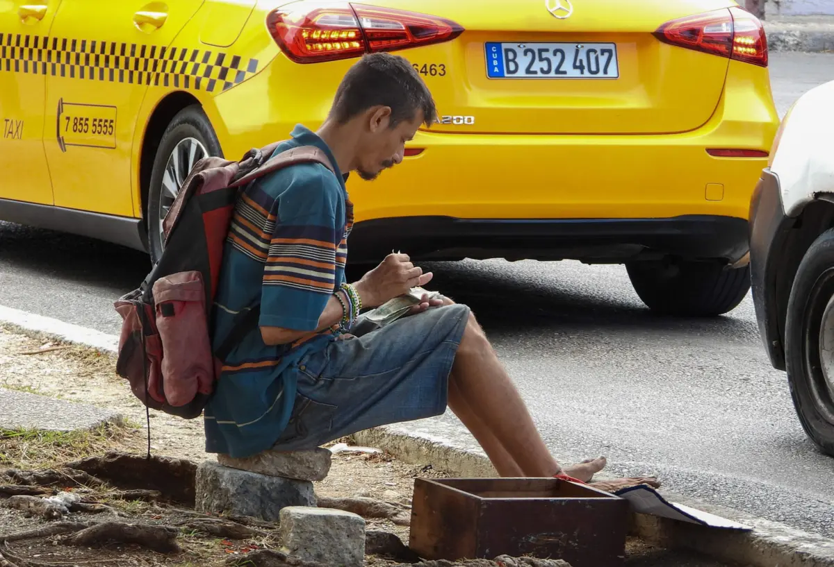 “Quando se olha para as mãos e para as roupas dessas pessoas, vê-se que estão disfarçadas de mendigos", disse a ministra