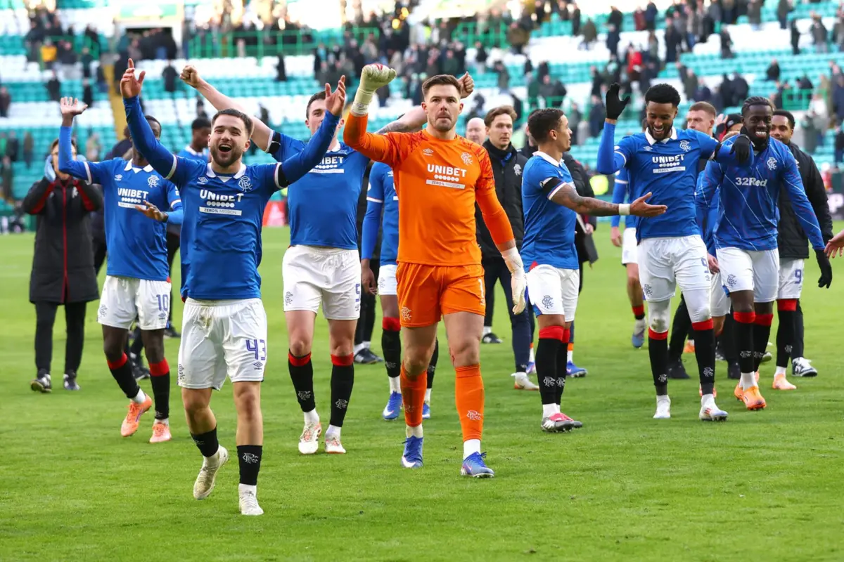 Rangers venceu o clássico frente ao Celtic