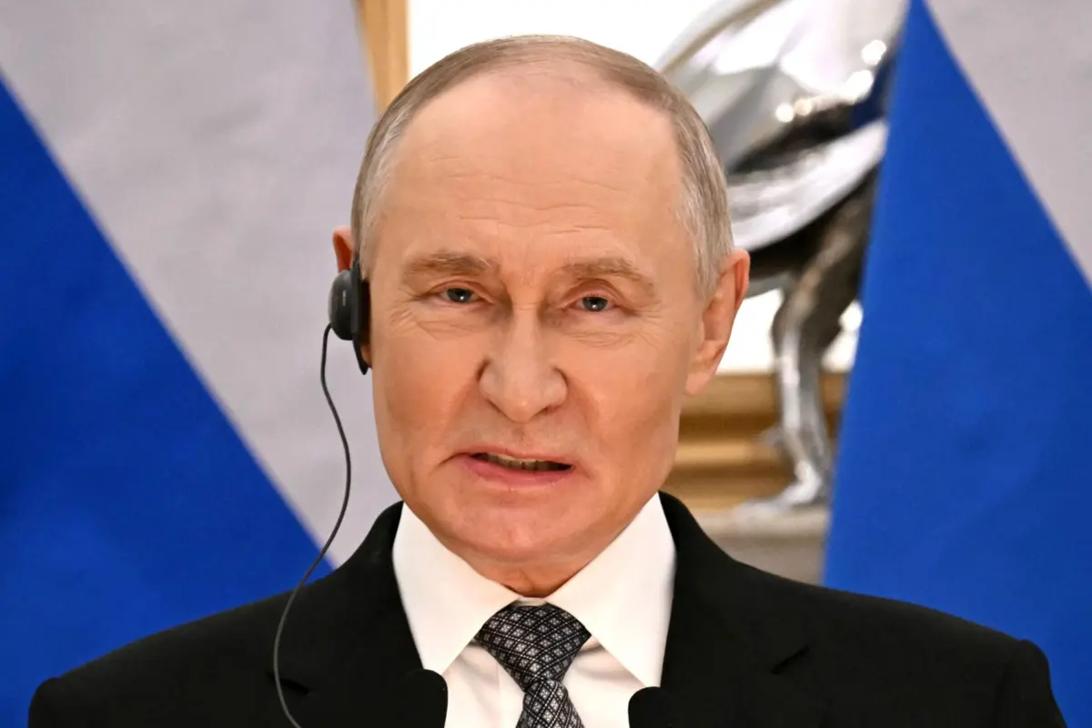 O presidente russo Vladimir Putin