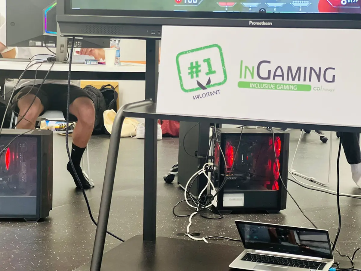 InGaming vai às Escolas é um projeto promovido pelo CDI Portugal