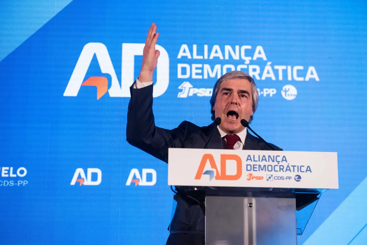 O presidente do CDS, Nuno Melo
