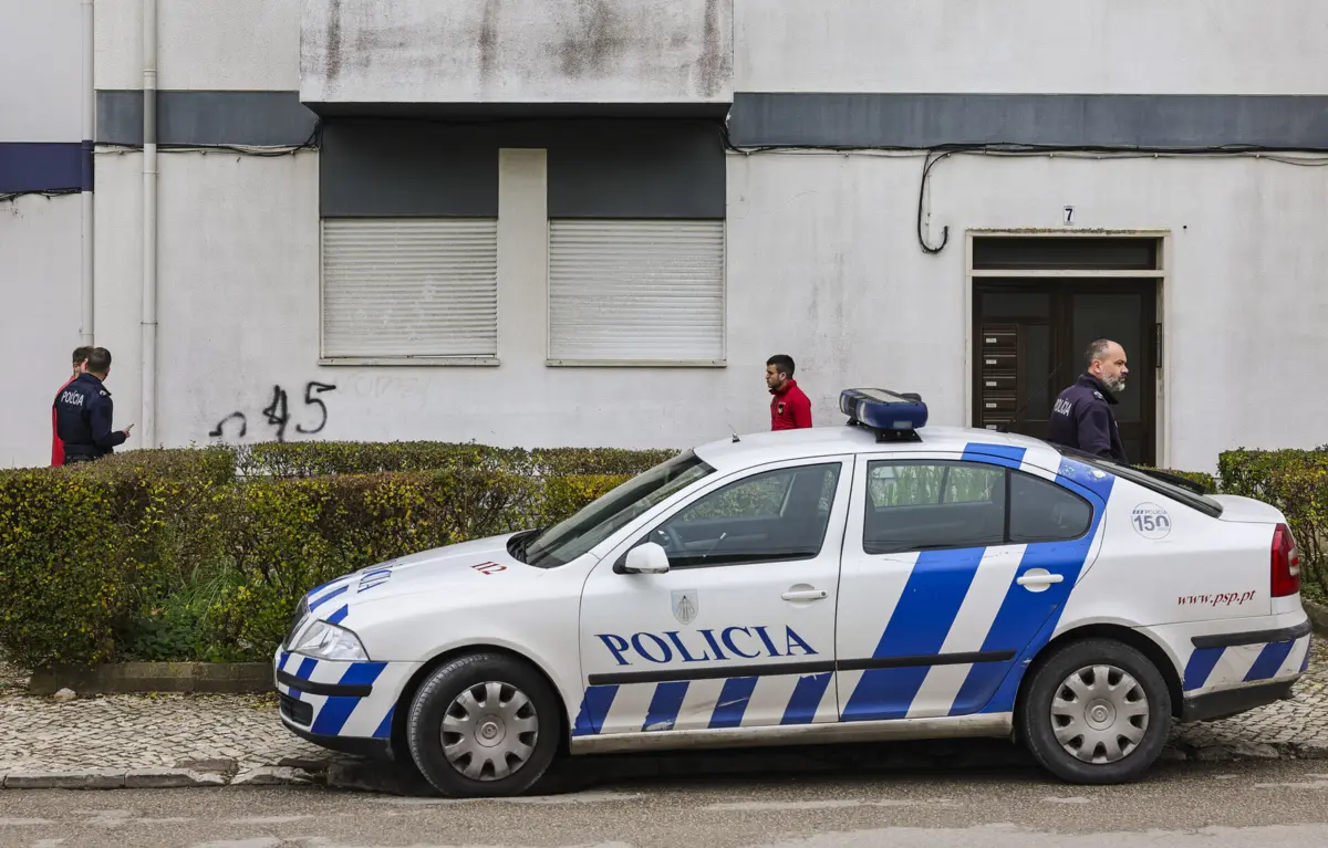 Local onde Ilda Figueiredo foi morta à facada. Ladrão continua em fuga